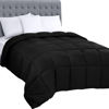 Picture of Utopia Bedding All Season 250 GSM Comforter - Soft Down Alternative Comforter - Plush Siliconized Fiberfill Duvet Insert - Box Stitched (King/Cal King, Black)