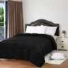 Picture of Utopia Bedding All Season 250 GSM Comforter - Soft Down Alternative Comforter - Plush Siliconized Fiberfill Duvet Insert - Box Stitched (King/Cal King, Black)