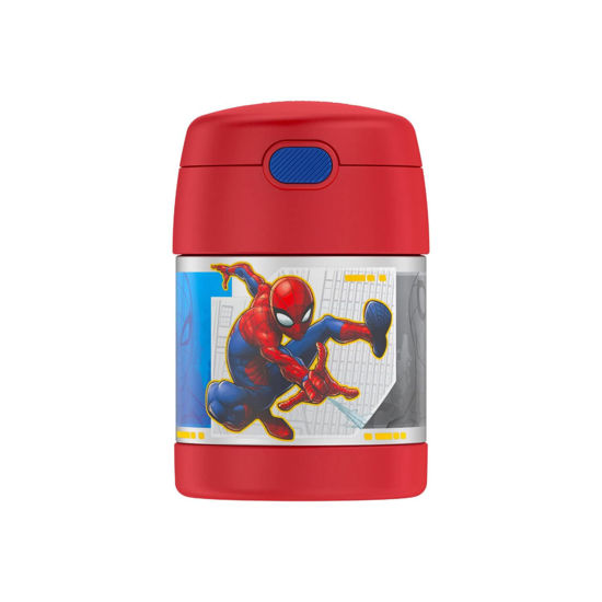 Lowest Price: THERMOS FUNTAINER 10 Ounce Stainless Steel Vacuum  Insulated Kids Food Jar with Spoon, Spider-Man