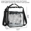 Picture of FlowFly Kids Lunch box Insulated Soft Bag Mini Cooler Back to School Thermal Meal Tote Kit for Girls, Boys, Clear
