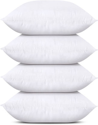 Utopia Bedding Throw Pillows Insert (Pack of 2, White) - 24 x 24