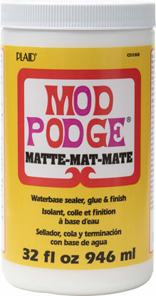 Picture of Mod Podge CS11303 Waterbase Sealer, Glue and Finish, 32 oz, Matte