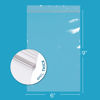 Picture of CLEAR PLASTIC RECLOSABLE ZIP BAGS - Bulk GPI Case Of 1000 6" x 9" 2 mil Thick Strong & Durable Poly Baggies With Resealable Zip Top Lock For Travel, Storage, Packaging & Shipping.