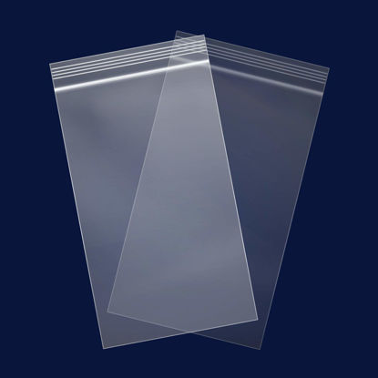 7 Sizes Crystal Clear Self Seal Transparent Plastic Cellophane Poly Bags,  Cookies, Candy, Gifts, Merchandise, Tshirts, Storage Bags 1.5 Mil 