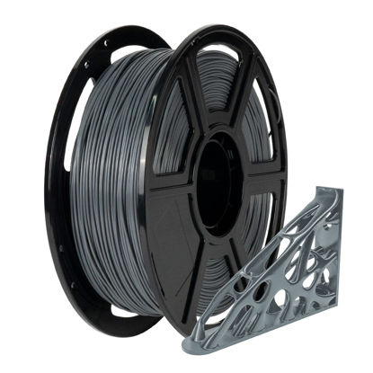 Picture of Flashforge PETG Pro 1.75mm, 3D Printer Filaments 1kg (2.2lbs) Spool-Dimensional Accuracy +/- 0.02mm, Great for Printing Various Mechanical Parts, Waterproof Parts (Grey, PETG Pro)