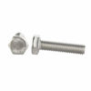 Picture of 1/4-20 x 1-3/4" (3/8" to 4" Available) Hex Head Screw Bolt, Fully Threaded, Stainless Steel 18-8, Plain Finish, Quantity 40