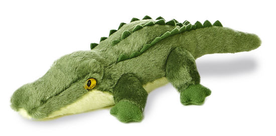 Picture of Aurora® Adorable Mini Flopsie™ Swampy™ Stuffed Animal - Playful Ease - Timeless Companions - Green 8 Inches