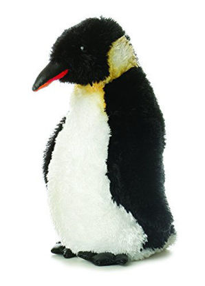 Picture of Aurora® Adorable Mini Flopsie™ Mini Emperor Stuffed Animal - Playful Ease - Timeless Companions - Black 8 Inches