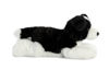 Picture of Aurora® Adorable Flopsie™ Border Collie Stuffed Animal - Playful Ease - Timeless Companions - Black 12 Inches