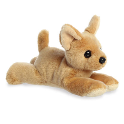 Picture of Aurora® Adorable Mini Flopsie™ Chia Chihuahua™ Stuffed Animal - Playful Ease - Timeless Companions - Brown 8 Inches