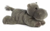 Picture of Aurora® Adorable Flopsie™ Howie Hippo™ Stuffed Animal - Playful Ease - Timeless Companions - Gray 12 Inches