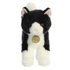 Picture of Aurora® Adorable Miyoni® Tuxedo Cat Stuffed Animal - Lifelike Detail - Cherished Companionship - Black 10 Inches