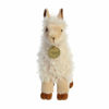 Picture of Aurora® Adorable Miyoni® Llama Stuffed Animal - Lifelike Detail - Cherished Companionship - White 8.5 Inches