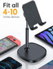 Picture of LISEN Office Supplies Decor Cell Phone Stand Universal Home Office Desk, Reduce Neck Pain Height Angle Adjustable Cell Phone Stand, Taller, and More Photogenic iPhone Stand When Phone & Tablets Video