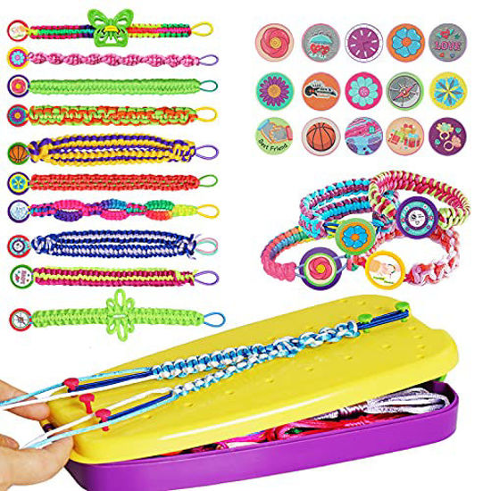 Friendship Bracelet Making Kit For Girls Diy Craft Kits Toys For 8-10 Years  Old Jewelry Maker Kids | Fruugo BH