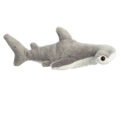 Picture of Aurora® Adorable Mini Flopsie™ Hamlet Shark™ Stuffed Animal - Playful Ease - Timeless Companions - Gray 8 Inches