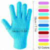 Picture of 24 pcs Exfoliating Shower Gloves,Double Sided Exfoliating Bath Gloves Deep Clean Dead Skin for Spa Massage Beauty Skin Shower Body Scrubber Bathing Accessories.-12 Multi-Colors