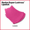 Picture of Revlon Super Lustrous Lipstick, High Impact Lipcolor with Moisturizing Creamy Formula, Infused with Vitamin E and Avocado Oil in Pinks, Lovesick (767) 0.15 oz