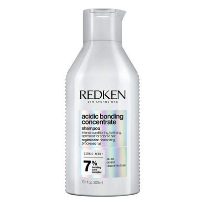 Picture of Redken Bonding Shampoo for Damaged Hair Repair | Strengthens and Repairs Weak and Brittle Hair | Acidic Bonding Concentrate | Safe for Color-Treated Hair | For All Hair Types