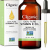 Picture of Cliganic 100% Pure Vitamin E Oil for Skin, Hair & Face - 30,000 IU, Non-GMO Verified | Natural D-Alpha Tocopherol