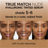 Picture of L’Oréal Paris True Match Nude Hyaluronic Tinted Serum Foundation with 1% Hyaluronic acid, Medium Tan 5-6, 1 fl. oz.