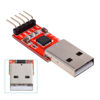 Picture of IZOKEE CP2102 Module USB to TTL 5PIN Serial Converter Adapter Module Downloader for UART STC 3.3V and 5V with Jumper Wires