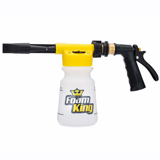 Picture of Clean Car USA Foam King™ Foam Gun Car Wash Sprayer - Connects to Garden Hose - Ultimate Scratch Free Cleaning - Snow Foam Blaster - Foam Cannon Car Washing Kit