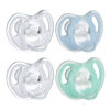 Picture of Tommee Tippee Ultra-Light Silicone Pacifier, Symmetrical One-Piece Design, BPA-Free Silicone Binkies, 0-6m, 4-Count