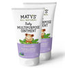 Picture of Matys Multipurpose Baby Ointment, All Over Gentle Skin Protection for Newborns & Up, Soothes Dry Irritated Skin, Diaper Rash, Cradle Cap, Drool Rash & More, Petroleum Free, 2 Pack, 3.75 oz each tube