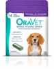 Picture of ORAVET Dental Chews for Dogs, Oral Care and Hygiene Chews (Medium Dogs, 25-50 lbs.) Purple Pouch, 14 Count