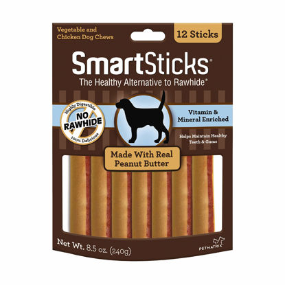 Picture of SmartBones SmartSticks, Treat Your Dog to a Rawhide-Free Chew Made With Real Meat and Vegetables