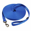 Picture of HIKISS Long Dog Leash Obedience Recall Training Agility Lead with Thickening Material for Large Dog - 15ft 20ft 30ft 50ft 100ft Training Leash(Blue 15ft)