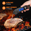 Picture of AMMZO Digital Meat Thermometer for Grilling, Instant Read Food Thermometer Waterproof with Backlight for Cooking, Deep Fry, BBQ, Grill, Smoker and Roast