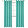 Picture of BGment Room Darkening Curtains 108 Inches Long - Grommet Thermal Insulated Drapes Window Treatment Curtains for Bedroom, 2 Panels, 52 x 108 Inch, Turquoise