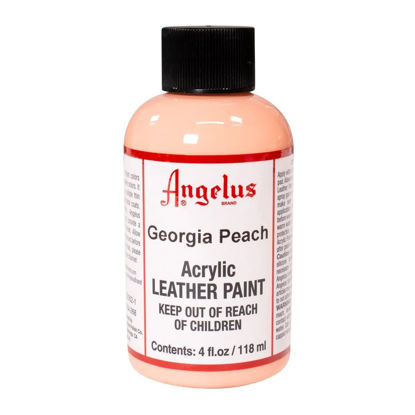 Picture of Angelus Acrylic Leather Paint, 4 Fl Oz (Pack of 1), Georgia Peach