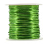 Picture of Mandala Crafts Anodized Aluminum Wire for Sculpting, Armature, Jewelry Making, Gem Metal Wrap, Garden, Colored and Soft, 1 Roll(22 Gauge, Light Green)