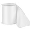 Picture of Solid Color Double Faced White Satin Ribbon 3" X 10 Yards, Ribbons Perfect for Crafts, Wedding Decor, Bow Making, Sewing, Gift Package Wrapping and More