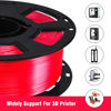 Picture of Silk Ruby Shiny Red PLA Filament, 1kg 2.2lbs 1.75mm 3D Printing Material, Widely Support for FDM 3D Printer, Easy to Print by BBLIFE