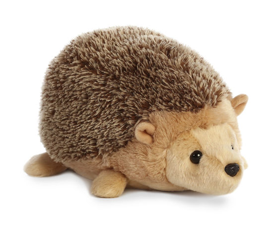 Picture of Aurora® Adorable Flopsie™ Hedgehog Stuffed Animal - Playful Ease - Timeless Companions - Brown 12 Inches