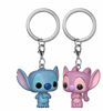 Picture of Funko Pocket POP! Keychain 2-Pack: Lilo & Stitch: Stitch & Angel - Lilo and Stitch Novelty Keyring - Collectible Mini Figure - Stocking Filler - Gift Idea - Official Merchandise - Movies Fans