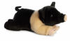 Picture of Aurora® Adorable Miyoni® Hampshire Pig Stuffed Animal - Lifelike Detail - Cherished Companionship - Black 12 Inches