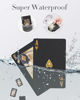 Picture of BIERDORF Diamond Waterproof Black Playing Cards, Poker Cards, HD, Deck of Cards (Black)