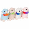 Picture of PixieCrush Snugababies Llama Stuffed Animals for Girls Ages 3 4 5 6 7 8 Years; Stuffed Mommy Llama Plush with 3 Small Baby Llamas in her Tummy; Toy Pillows for Girls