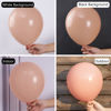 Picture of PartyWoo Retro Pink Balloons, 50 pcs 12 Inch Pinkish Tan Balloons, Latex Balloons for Balloon Garland as Party Decorations, Birthday Decorations, Wedding Decorations, Baby Shower Decorations, Pink-F07