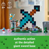 Picture of LEGO Minecraft The Sword Outpost 21244 Building Toys - Featuring Creeper, Warrior, Pig, and Skeleton Figures, Game Inspired Toy for Fun Adventures and Play, Gift for Kids, Boys, and Girls Ages 8+