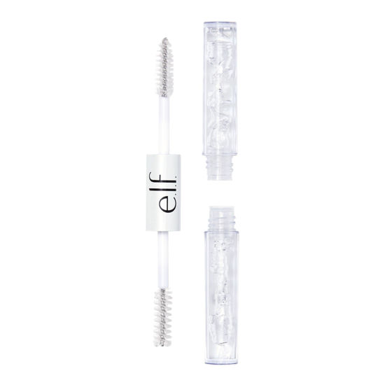 Picture of e.l.f. Clear Brow & Lash Mascara, Dual-Sided Clear Brow Gel & Mascara, Long-Wear Conditioning Formula, 0.084 Fl Oz