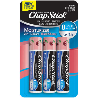 Picture of ChapStick Lip Balm, 3 Count