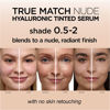 Picture of L’Oréal Paris True Match Nude Hyaluronic Tinted Serum Foundation with 1% Hyaluronic acid, Very Light 0.5-2, 1 fl. oz.