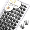 Picture of Lash Clusters B05 72 Cluster Lashes Mixed Tray DIY Eyelash Extensions D Curl B&Q LASH Fluffy Individual Eyelash Clusters Extensions DIY at Home (B05,D-8-16MIX)