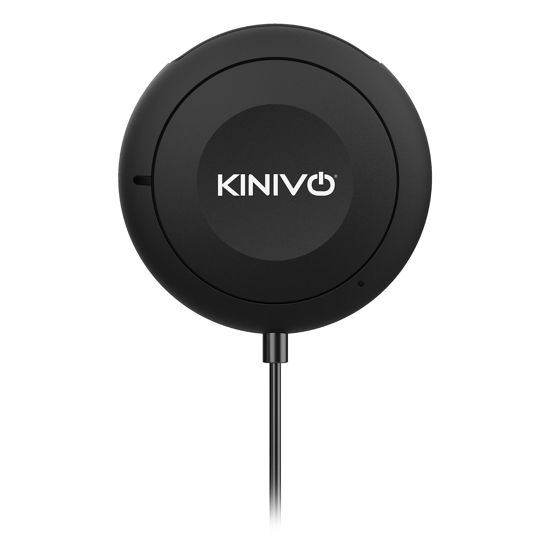 Picture of Kinivo BTC450 Bluetooth Car Kit (Hands-Free Adapter for Cars with 3.5mm Aux Input, Apt-X)